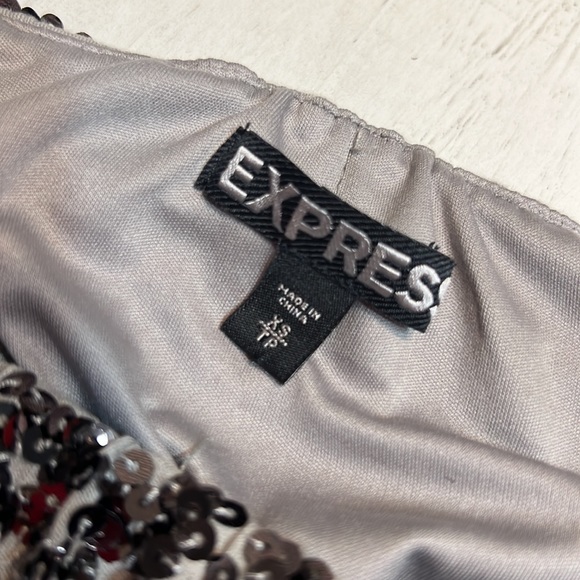 Sequin Express Mini Skirt - Picture 2 of 3